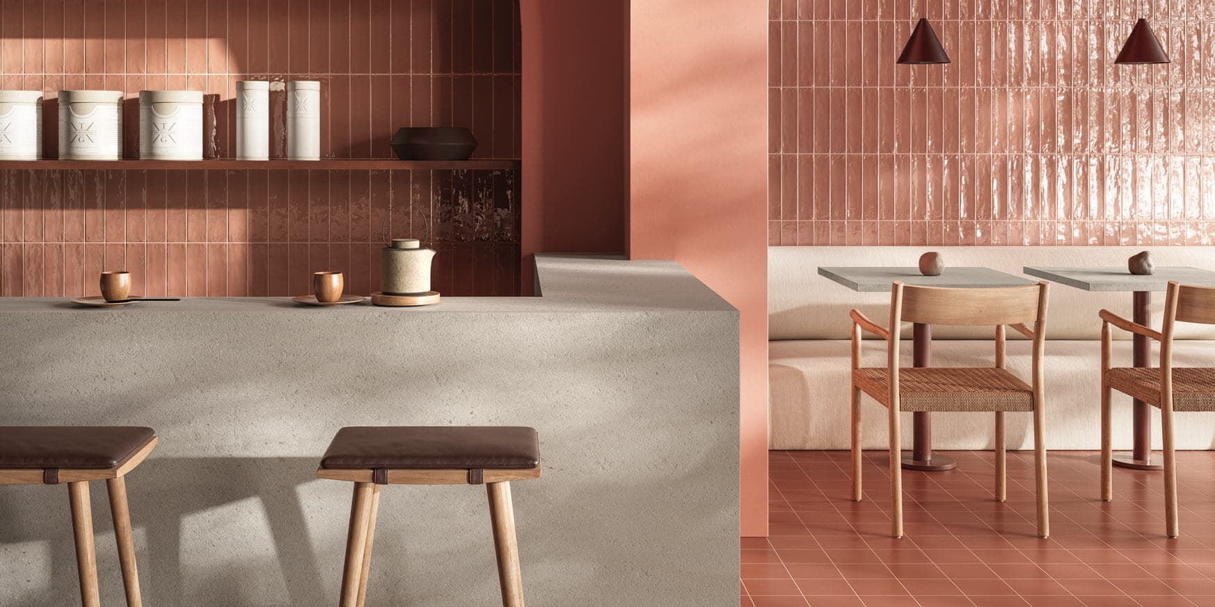 Colores y combinaciones que modelan los espacios